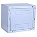 19" Rack Wall-mount 18U / 500 glass door, A muro, Grigio, 600 x 495 x 900 mm - Foto miniatura 1